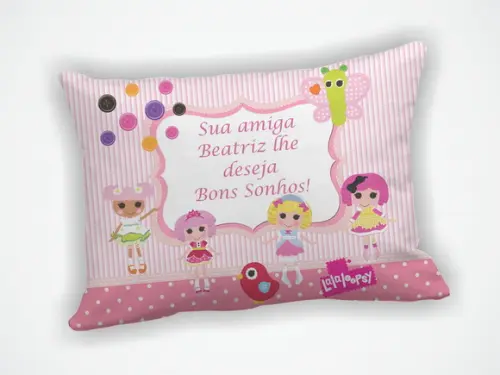 Almofada 18x28cm Personalizada Lalaloopsy