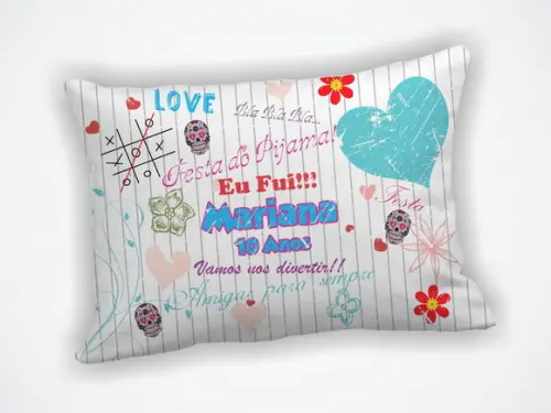 Almofada 18x28cm Personalizada Teen