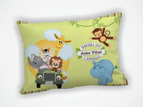 Almofada 18x28cm Personalizada Safari