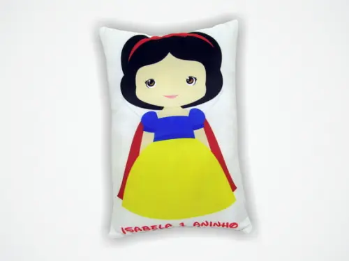 Almofada 18x28cm Personalizada Branca de Neve