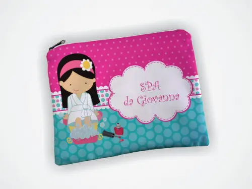 Lembrancinha Necessaire 19x13cm Aniversario Spa