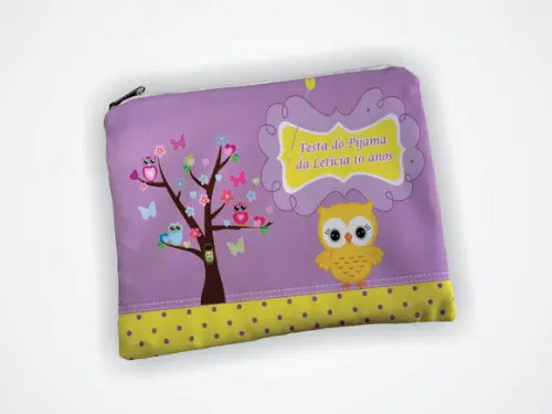 Necessaire 19x13cm Coruja