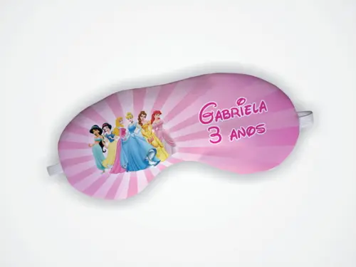 Máscara Dormir Princesas