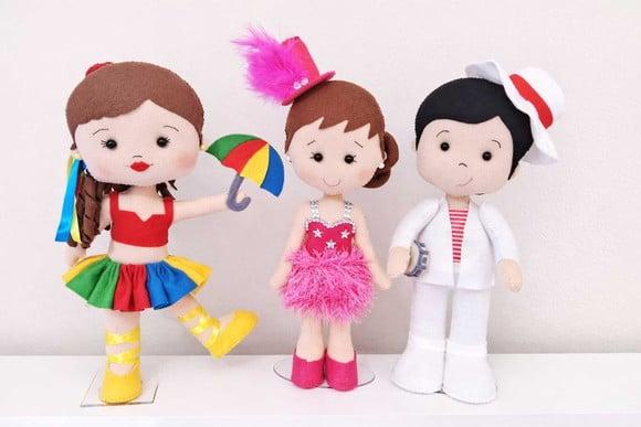 Bonecos de Carnaval