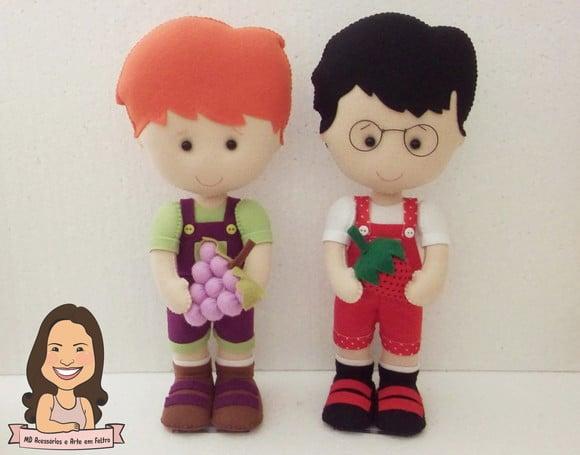 Bonecos Frutinhas