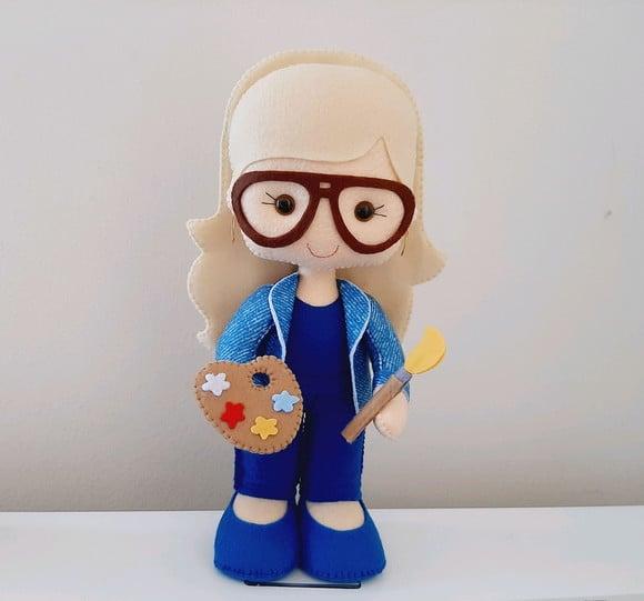 Professora de Feltro