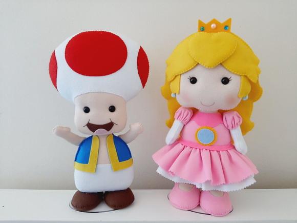 Super Mário em Feltro