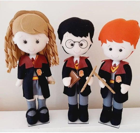 Trio de Personagens Harry Potter