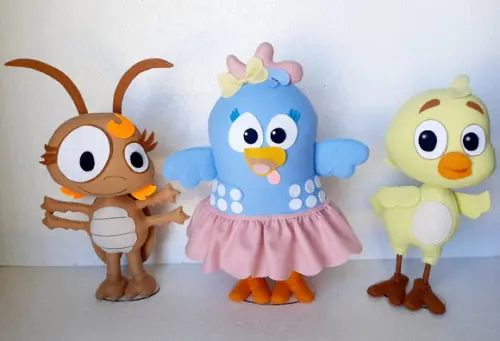 Personagens Galinha Pintadinha
