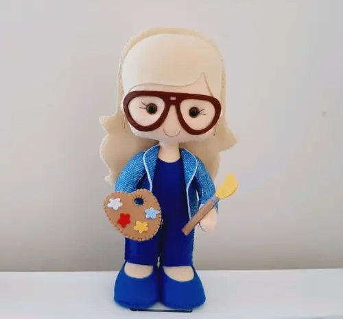 Professora de Feltro