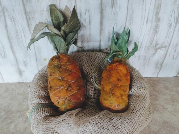 Abacaxi em Tecido