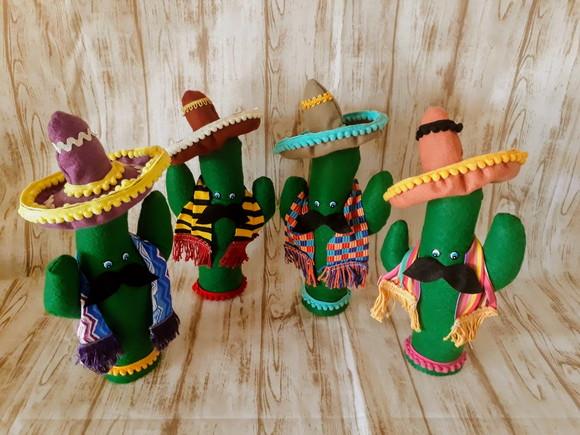 Cacto Mexicano Centro de Mesa