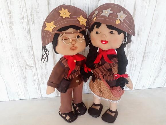 Casal Cangaceiro Lampião e Maria Bonita
