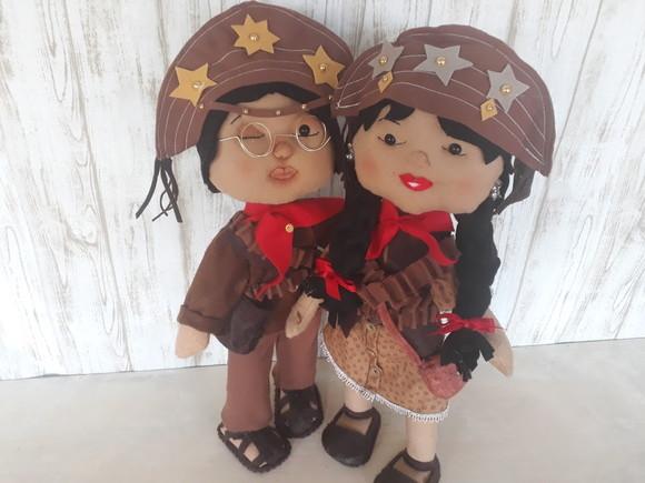 Casal Cangaceiro Lampião e Maria Bonita
