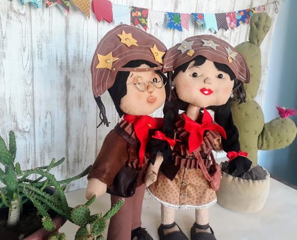 Casal Cangaceiro Lampião e Maria Bonita