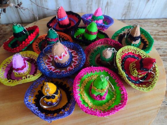 Chaveiro Sombrero Mexicano