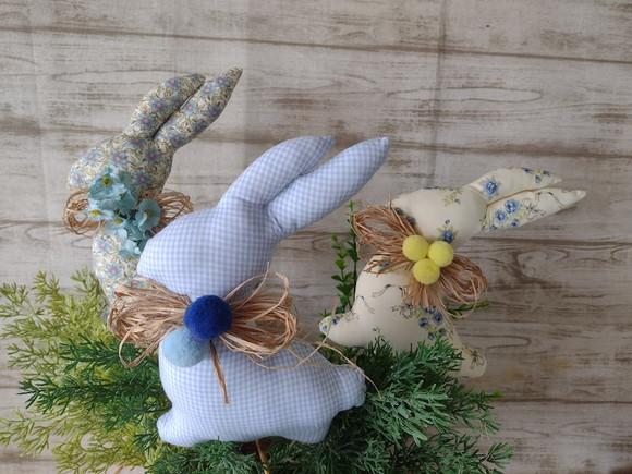 Coelhos Decorativos no Palito 3 Unidades