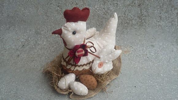 Galinha com Ovos