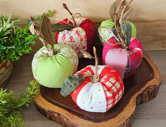 Maçãs em Patchwork