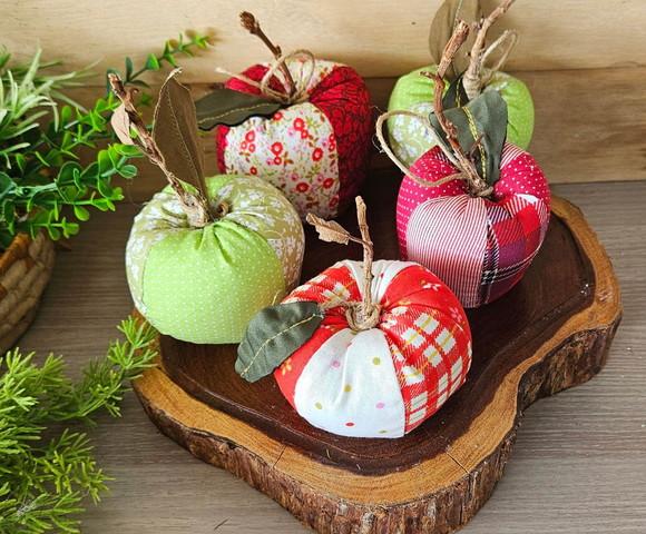 Maçãs em Patchwork