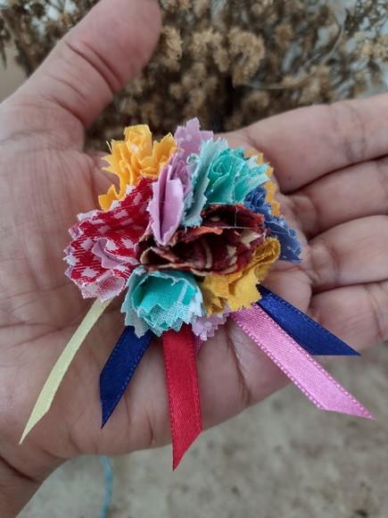 Mini Buquê Noivinha Caipira