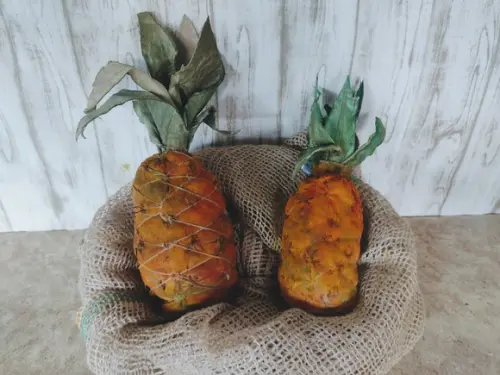 Abacaxi em Tecido