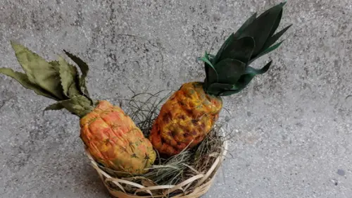 Abacaxi em Tecido