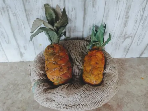 Abacaxi em Tecido