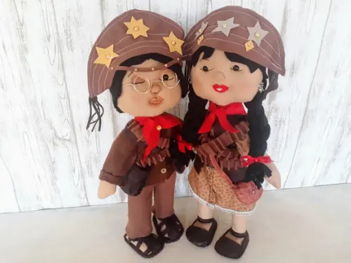 Casal Cangaceiro Lampião e Maria Bonita