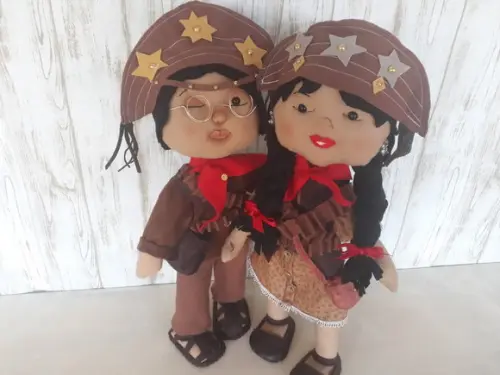 Casal Cangaceiro Lampião e Maria Bonita