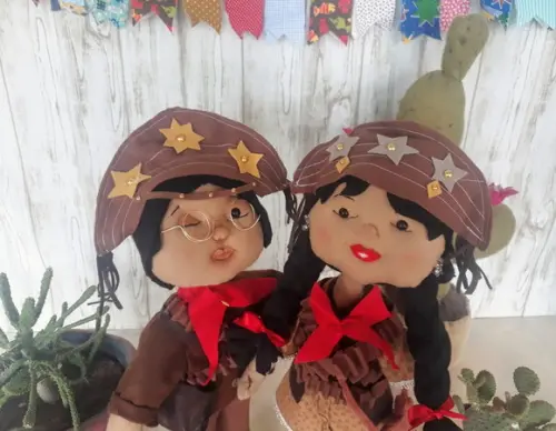 Casal Cangaceiro Lampião e Maria Bonita