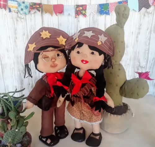 Casal Cangaceiro Lampião e Maria Bonita