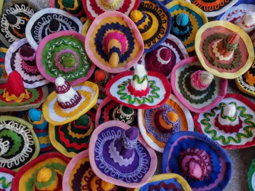 Chaveiro Sombrero Mexicano