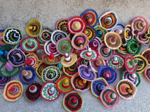 Chaveiro Sombrero Mexicano