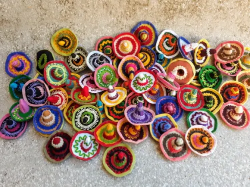 Chaveiro Sombrero Mexicano