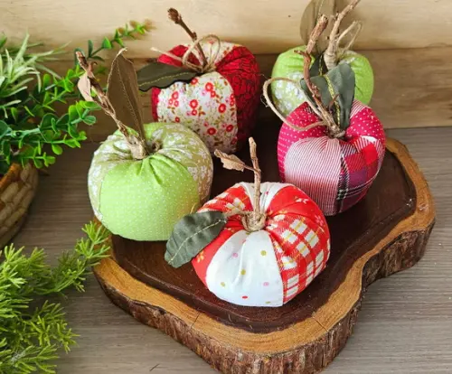 Maçãs em Patchwork