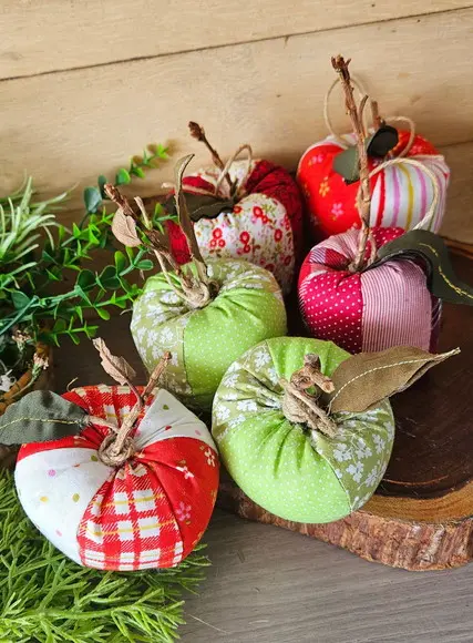 Maçãs em Patchwork