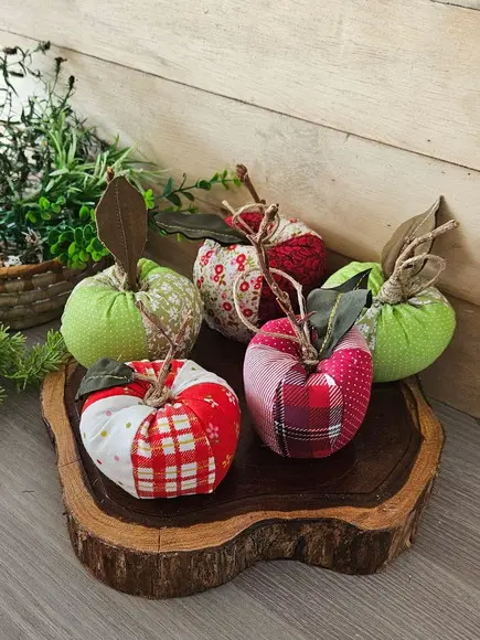 Maçãs em Patchwork