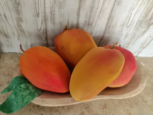 Manga Rosa em Tecido (2 Unidades)