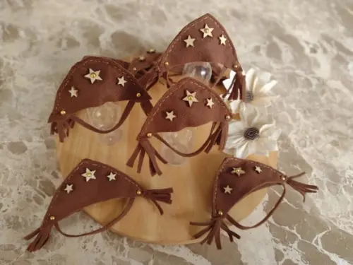 Mini Chapéu Cangaceiro em Feltro