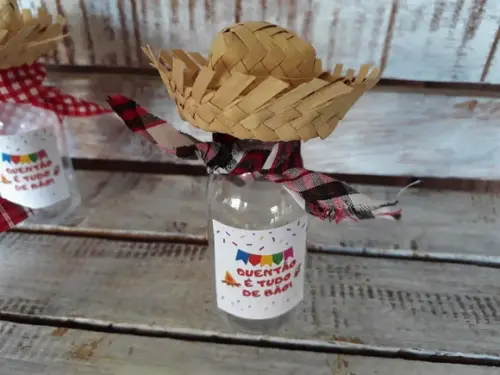 Mini Garrafinha Quentão Festa Caipira