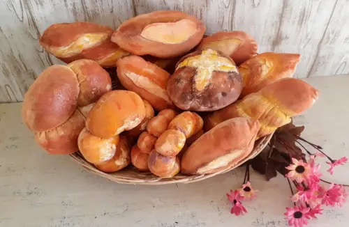 Pão Decorativo em Tecido 5 Pães