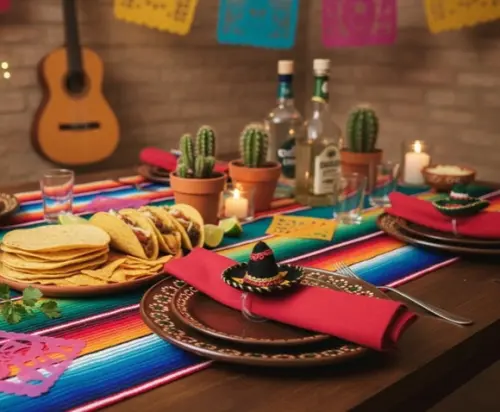 Porta Guardanapo Sombrero Mexicano