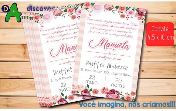 Convite Aniversário 15 Anos