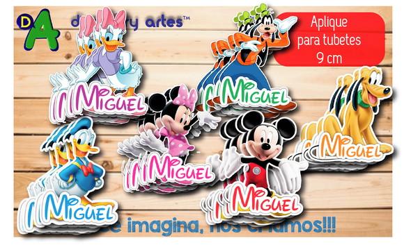 Aplique Turma do Mickey