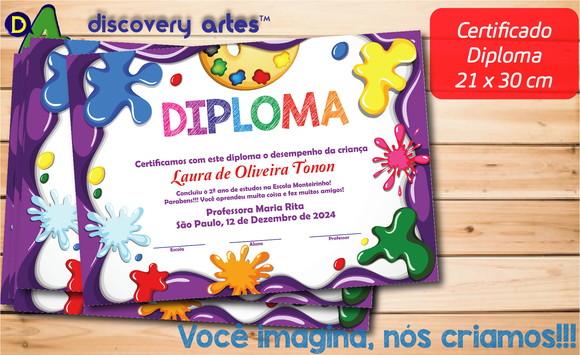 Diploma Certificado Infantil