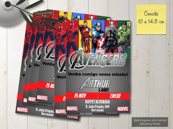 Convite os Vingadores