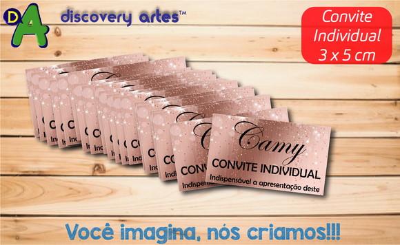Convite Individual 15 Anos