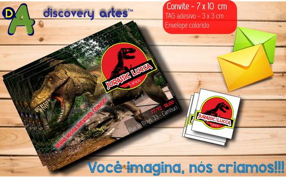 Convite Jurassic Park