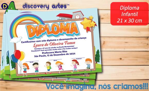Diploma Certificado Infantil